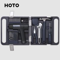 Hoto Set Power Tool กล่องเครื่องมือ 12V ซ่อมเครื่องใช้ในบ้าน
