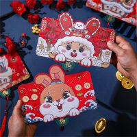 2023 Chinese New Year Angpao Red Envelopes Cute Cartoon Stereo Red Packet Ang Pow Hong Bao Ang Bao Spring Festival