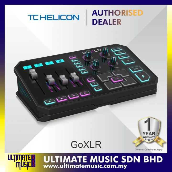 TC Helicon GoXLR Revolutionary Online Broadcaster Platform with 4