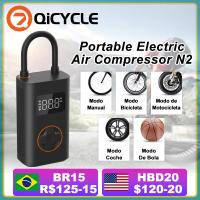 Digital Display Inflatable Tire Pressure Portable Powerful Electric Compressor Air Pump For Bicycle Car Xiaomi Ecological Chai