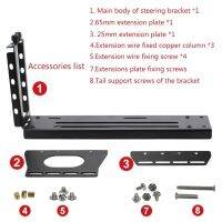 Anti Interference GPU Extension Line Computer PCIe 3.0 Vertically VGA Card Bracket 2 Holes Mount Cables