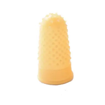 MINM 5Pcs Counting Cone Rubber Thimble Protector Sewing Quilter Finger Tip  Craft Needlework Sewing Accessories 