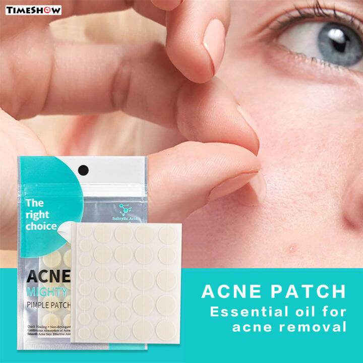 TimeShow Acne Patches Natural Hydrocolloid Bandages Cystic Acne Cover