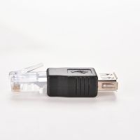 TEJ2303 LAN USB เป็น RJ45 อะแดปเตอร์ Sata เคเบิ้ล คริสตัลเฮด คอมพิวเตอร์ ขั้วต่อ USB หญิงกับขั้วต่อ RJ45 ตัวผู้ แล็ปท็อป Transverter ขั้วต่ออีเทอร์เน็ต อะแดปเตอร์