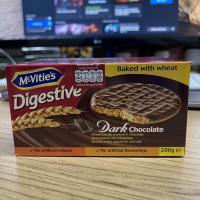 แมคไวตี้ส์ ไดเจสทีฟ บิสกิต เคลือบช็อกโกแลต 200 กรัม McVities Digestive Biscuit Chocolate 200 g.