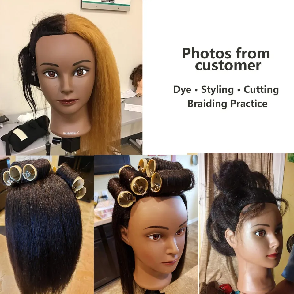 Afro Mannequin Head with Hair for Braiding Cornrow Practice Head 100% Hair  Training Mannequin Dummy Heads for Hairdressing Salon - China Mannequin  Manikin Head and Mannequin Head price