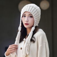 Hat Ladies Cute Knitted Warm Cotton