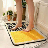 Ultra Microfiber Soft Bath Mats for Bathroom Absorption Anti-Slip Floor Mats for Bathroom Bedroom Washable Bath Rug Plush Fluffy