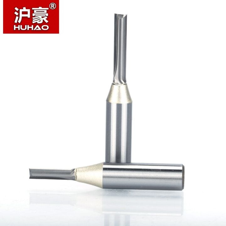 huhao-1pc-1-4-1-2-shank-tct-straight-router-bits-งานไม้แกะสลัก-2-ขลุ่ยกัดตัดไม้แกะสลักคาร์ไบด์-cnc-bits