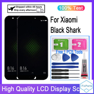 Black Shark Xiaomi หน้าจอดิจิตอลสัมผัสหน้าจอ LCD สำหรับ Xiaomi BlackShark 1 SKR-H0 SKR-A0ฉลาม KSR-H0 LCD