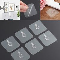 10Pcs Photo Frame Painting Picture Poster Clock No Drill Seamless Strong Self Adhesive Hook Holder Wall Hanger Hanging kits