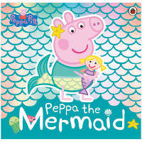 หมูเป็ปป้า Piggy Piggy Peppa Mermaid Mermaid Bab เด็กสมุดวาดภาพระบายสีสำหรับเด็ก