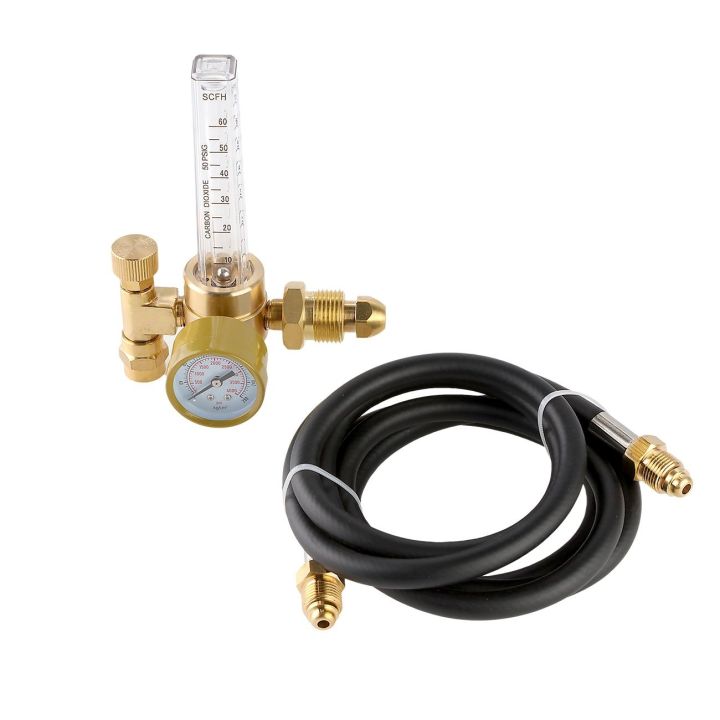 【CW】 Argon CO2 Gas Pressure Regulator Gauge Mig Tig Welding Welder