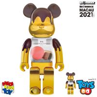 BearBrick Macau 2021 Chocolate 400% &amp; 100%