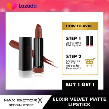 Max Factor Colour Elixir Velvet Matte Lipstick (New) | Lazada PH