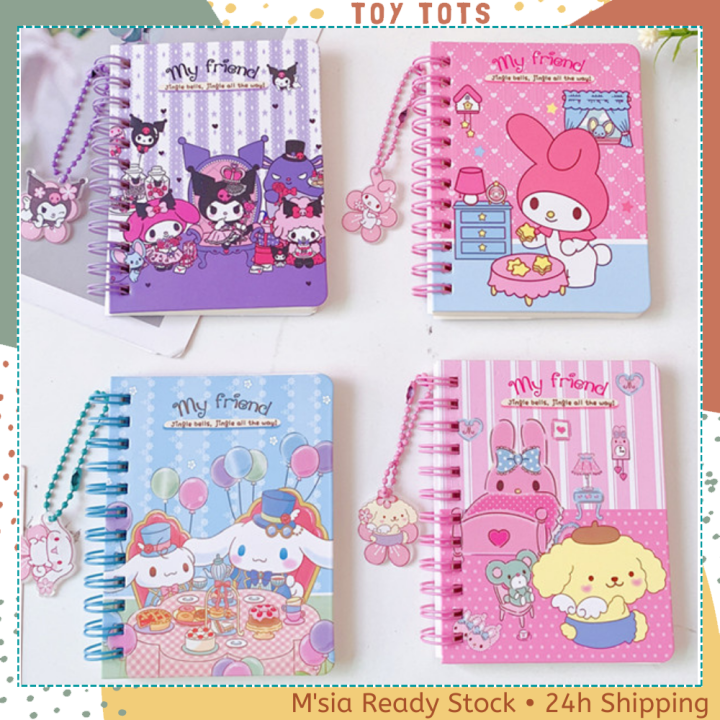 SANRIO STATIONERY Kids Cute Notebook Lined Buku Nota Cinnamoroll ...