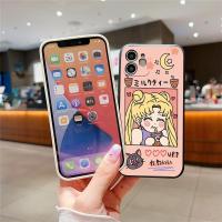 เคสสำหรับหัวเหว่ยโทรศัพท์ P50 40 30 20 10 Pro P20 30 Lite Mate 10 20 20X 30 Pro Plus ชานมแมวน่ารักเด็กผู้หญิงซิลิโคนปลอกกันกระแทก