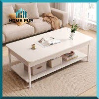 Home Fur โต๊ะกลางโซฟา โต๊ะรับแขก 2ชั้น สไตล์มินิมอล โต๊ะหน้าโซฟา ??? เหมาะสำหรับวางในบ้าน