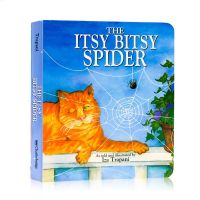 Itsy Bitsy Spider ภาษาอังกฤษ Original สมุดวาดภาพระบายสีสำหรับเด็กกระดาษแข็งหนังสือคลาสสิกเพลงกล่อมเด็ก Liao Caixing รายการหนังสือพลังงานบวกเพลง Literacy การฝึกอบรมภาษาอังกฤษตรัสรู้การศึกษาเด็กปฐมวัยเด็กเพลงเด็กอ่านสมุดวาดภาพระบายสีสำหรับเด็ก