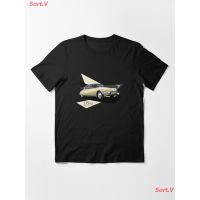 โลโก้ T-shirt Car Art - Citroen DS19 Essential T-Shirt เสื้อยืดพิมพ์ลาย เสื้อยืดโลโก้รถ  5505