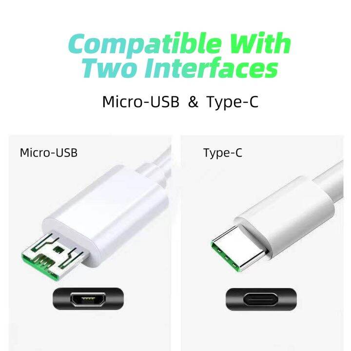 ออปโป้ไฟนด์-x2โปร-vooc-สายชาร์จแบตเตอรี่ไมโคร-usb-c-4a-aliexpress