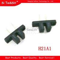 5PCS H21A1 DIP4 DIP slot photoelectric switch 3MM phototransistor New Original