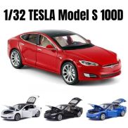 Mô hình siêu xe điện 4 bánh TESLA MODEL S 1 32 có đèn âm thanh ô tô đồ