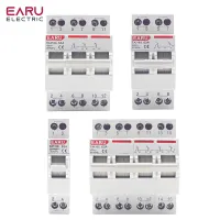 1P 2P 3P 4P 40A 63A MTS Dual Power Manual Transfer Interlock Circuit Breaker Din Rail Isolating Discounnecting Switch