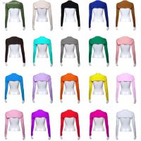 ❅✤๑ 20 Colors Muslim Women Long Sleeve Shawl Arm Cover Bolero/Shrug/Wrap Sun Protection Sleeve Stretch Cover Sleeve Solid Color New
