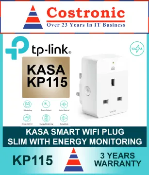 Kasa Smart Plug KP115 with Energy Monitoring, Works with Alexa, Google Home  -New