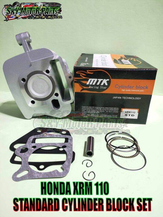 HONDA XRM 110 STANDARD CYLINDER BLOCK SET Lazada PH