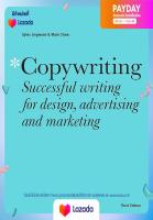 หนังสืออังกฤษใหม่ Copywriting Third Edition : Successful writing for design, advertising and marketing [Paperback]