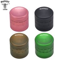 [COD] Cross-border new 50mm diameter four-layer zinc alloy smoke grinder concave shape Grinder factory direct sales