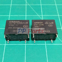 รีเลย์ Relay OMRON คอยล์ 12VDC 24VDC 4P 20A 250VAC ของแท้ #G4A-1A-PE OMRON (1 ตัว)