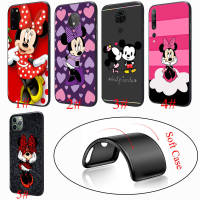 อ่อนนุ่ม Black เคสโทรศัพท์ หรับ OPPO  ปก 108YX Minerva Mouse