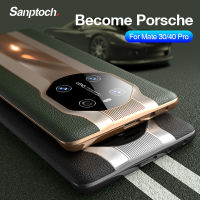 Sanptoch Become Porsche RS เคสโทรศัพท์สำหรับ Huawei Mate 30 / 40 Pro 5G ปกหนังสำหรับ Mate 40 Pro Plus เลนส์กล้องถ่ายรูป Protector กันกระแทกปลอก