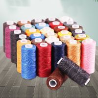 【YD】 50M 1mm Thickness Colorful Waxed Thread Leather Cord Handicraft Hand Stitching Sewing