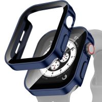 Caseglass สำหรับนาฬิกา Apple กันน้ำ Iwatch 4 5 Se 6 7,อุปกรณ์ป้องกันหน้าจอขนาด8 45มม. 41มม. 44มม. 40มม.