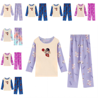 Sleep Dress Comfortable Regular Pyjamas Cartoon Unisex Kids Pajamas Boys Pajama Set Kids Pyjamas Set Childrens Clothes