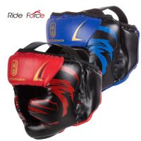 Ride Froce Kick Boxing Helmet Men Women PU Karate Muay Thai Guantes De Boxeo Free Fight MMA Sanda Training Adult Kid Equipment