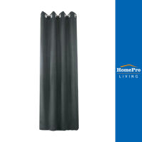 HomePro ม่าน EYELET LIANA UV 130X220 เซนติเมตร สีเทา แบรนด์ HLS