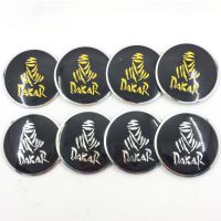 Hot New 4x 56mm DAKAR RALLY Logo Wheel Hub Center Caps Covers Emblem