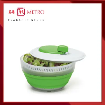 Prepworks Prepworks CSS-2 Collapsible Salad Spinner - 3 Quart, Green CSS-2