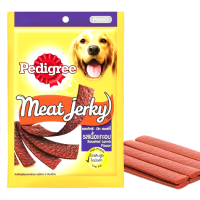 Pedigree Meat Jerky 3x80 G ขนมสุนัข เพดดิกรี แบบแผ่นมีทเจอร์กี้