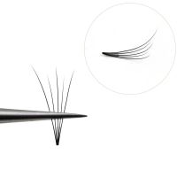 Nesura 5D Individual False Eyelash Soft Black Russian Volume Eyelash Extensions for Professional and Personal Use