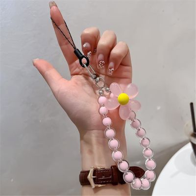 【YF】✗﹊  Ins Beads Chain Anti-Lost Lanyard Jewelry Holder Pendant Keychain Keyring