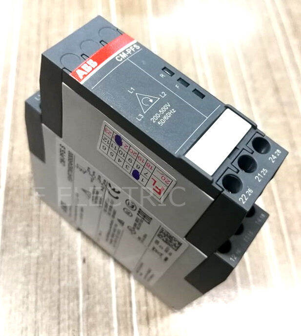 ABB CM-PFS 3 PHASE SEQUENCE MONITORING RELAY OUTPUT 200-500VAC | Lazada