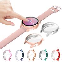 17 TPU กรอบป้องกันซิลิโคนสำหรับ Samsung Galaxy Watch Active 2 40มม. 44มม. เคสป้องกันนาฬิกาอัจฉริยะหน้าจอเคสป้องกัน