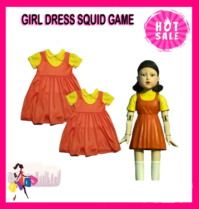 SQUID GAME DRESS DOLL COSTUME Lazada PH