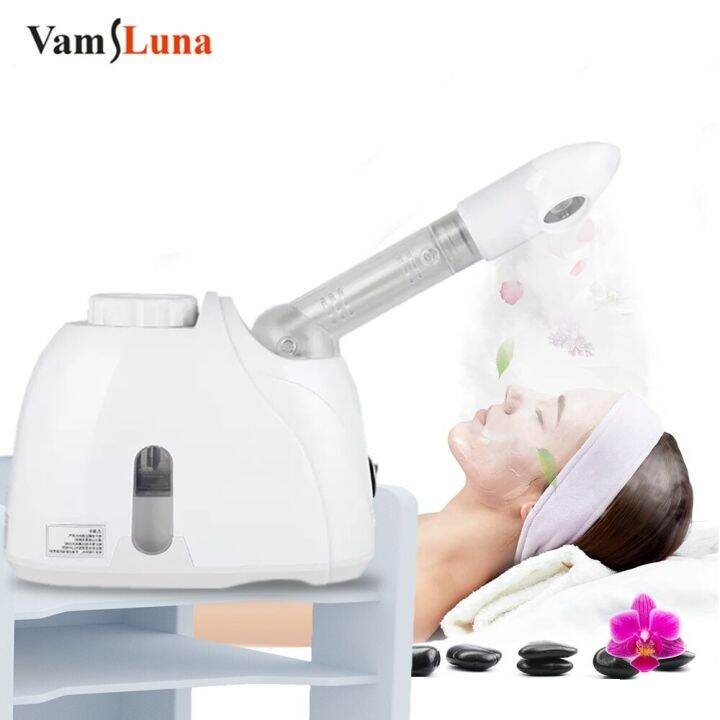 Ozon Facial Steamer With Extendable Arm Steaming Warm Mist Humidifier